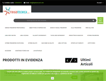 Tablet Screenshot of frigotecnicasrl.com